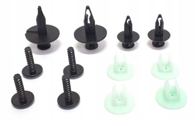 Кліпси підкрилок ford fiesta fusion 2002-2012 фото №1