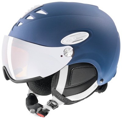 KASK NARCIARSKI UVEX HLMT 300 VISOR 4004 53-56 CM