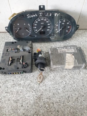 Блок керування набір стартовий scenic i 1.6 s115300121b фото №1