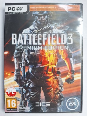 Battlefield 3 Premium Edition PL Pc Nowy Folia