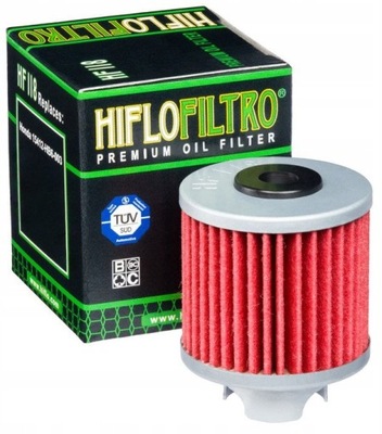 FILTRO ACEITES HF118 HONDA ATC 125 / CB50R / TRX125  