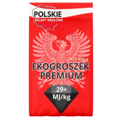 Ekogroszek PREMIUM Węgiel Kamienny 29MJ/KG