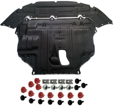 Ford focus mk2 2 c-max захист двигуна бампера фото №1