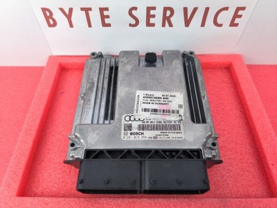 Audi a8 4.2 tdi бортовой компьютер блок управления двигателя ecu 4h0907409k фото №1