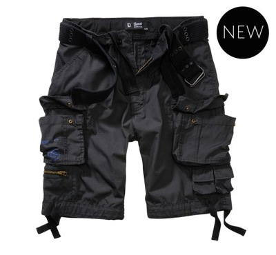 Spodenki Brandit Savage Ripstop Shorts black M