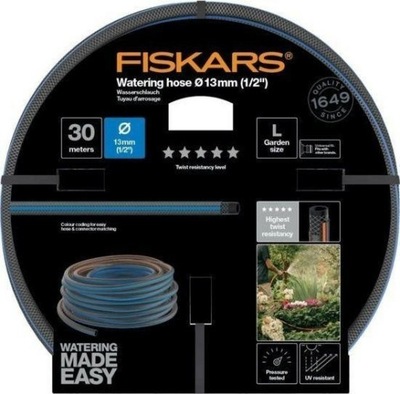 FISKARS WĄŻ OGRODOWY 1/2" 30m - Q5