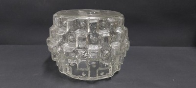 Stary szklany Klosz do Lampy design