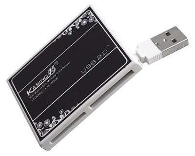 CZYTNIK KART PAMIECI SD microSD M2 z USB 2.0 1.1