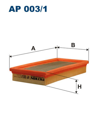 Фильтр воздуха chrysler neon, jeep cherokee фото №1