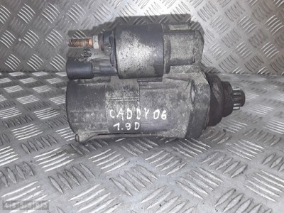 2006 vw caddy стартер 1900tdi фото №1