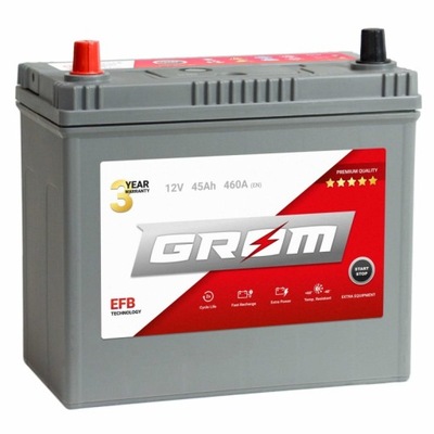 Akumulator 12V 45Ah 460A EFB Japan L+ Grom Premium