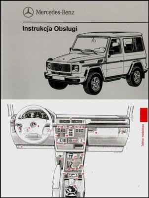 MERCEDES G CLASE W463 POLSKA MANUAL MANTENIMIENTO 1990-2002.  