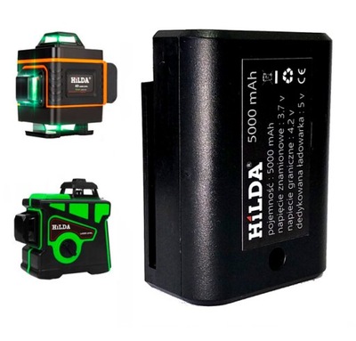HILDA AKUMULATOR BATERIA DO POZIOMICY LASEROWEJ 3D 5000