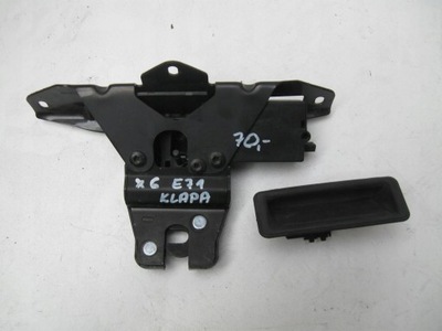 Замок доводчик мікровимикач ручка кришки задня bmw x6 e71 фото №1