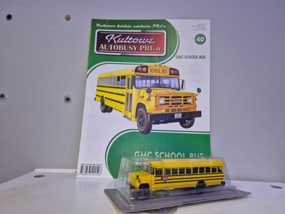 GMC School Bus KULTOWE AUTOBUSY PRL 1:72