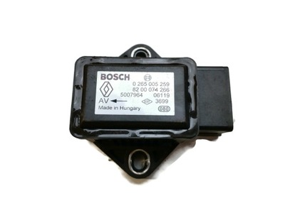 Renault модуль датчик esp 0265005259 фото №1