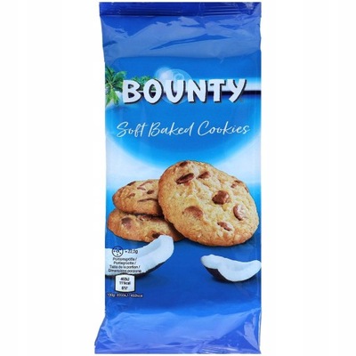 Bounty Baked Cookies kokos czekolada pyszne SG