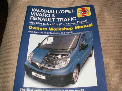 OPEL VIVARO RENAULT TRAFIC 01-14 MANUAL REPARACIÓN  