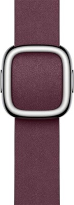Pasek do Apple Watch 41 mm Mulberry Red z nowoczesną klamrą - średni
