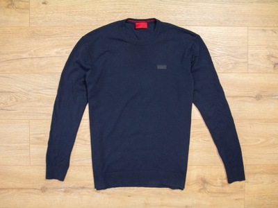 HUGO BOSS_ORYGINALNY MĘSKI SWETER_CREW NECK_M