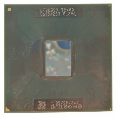 Procesor Intel Core Duo T2400 1,83 GHz SL8VQ