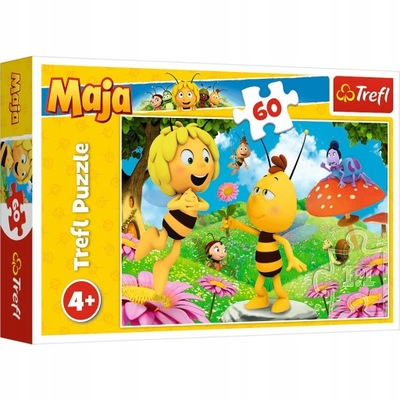 Pszczółka Maja Gucio Trefl Puzzle 60 EL 17342