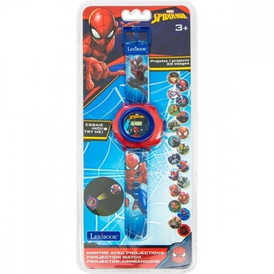 Zegarek projektor Spider-Man z 20 obrazami do wyświetlenia DMW050SP