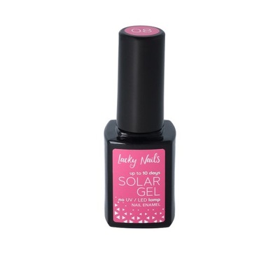 LACKY NAILS lakier SOLAR GEL #08 Smoothie