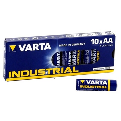 Baterie alkaliczne Varta Industrial LR6 / AA 10PAK
