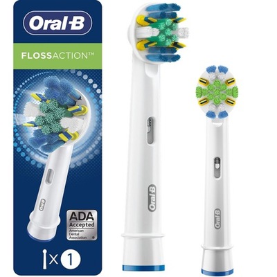 100% ORYGINALNA KOŃCÓWKA ORAL-B FLOSS ACTION DO SZCZOTECZKI ELEKTRYCZNEJ