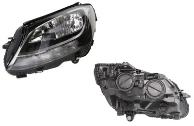 ФАРА ЛЕВЫЙ MERCEDES C CLASS W205 14- LED (СВЕТОДИОД ) TYC