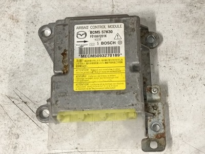 Модуль датчик подушка безпеки mazda 3 bl bcm5-57k30 фото №1