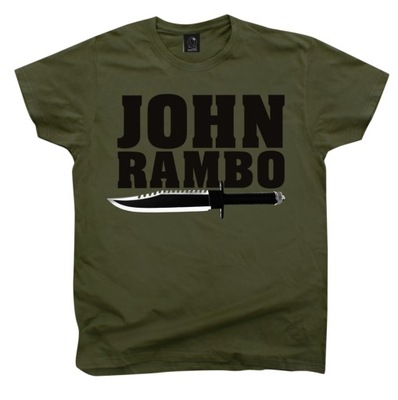 KOSZULKA FILMOWA JOHN RAMBO ANF113 XXL