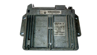 БЛОК УПРАВЛЕНИЯ RENAULT 7700112875 7700105560 БЕЗ IMMO