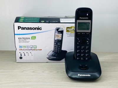 Telefon stacjonarny Panasonic KX-TG2511 Czarny