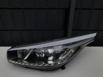Kia ceed 2 ii ліва лампа перед лінза led 2012-2018 фото №1