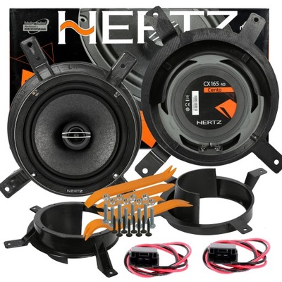 HERTZ ECX CX 165 ALTAVOCES VOLVO S60 S70 V70 PARTE DELANTERA  