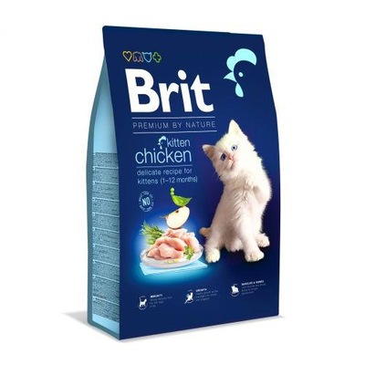 BRIT CAT PREMIUM BY NATURE KITTEN CHICKEN 300G