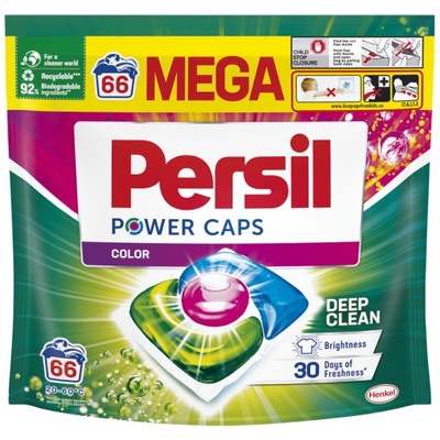 Kapsułki do prania Persil Power Caps Color 66 szt