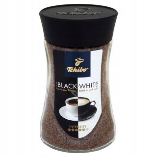Kawa rozpuszczalna TCHIBO Black n White 200g słoik