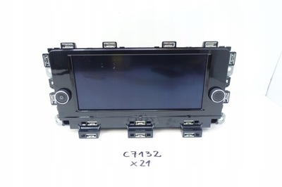 Екран дисплей радіо bluetooth vw golf viii 5h0 фото №1