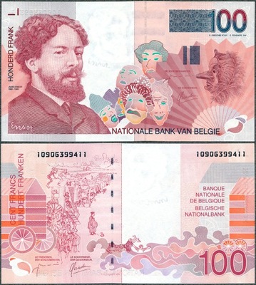 Belgia - 100 franków ND/1997 * P147b