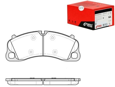 REMSA КОЛОДКИ ТОРМОЗНЫЕ PORSCHE 911 3.8 ТУРБИНЫ (991)