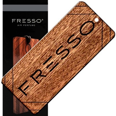 FRESSO _ SIGNATURE MAN - DREWNIANA ZAWIESZKA ZAPACHOWA DO SAMOCHODU