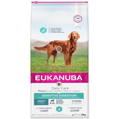 EUKANUBA Daily Care Sensitive Trawienie 12 kg