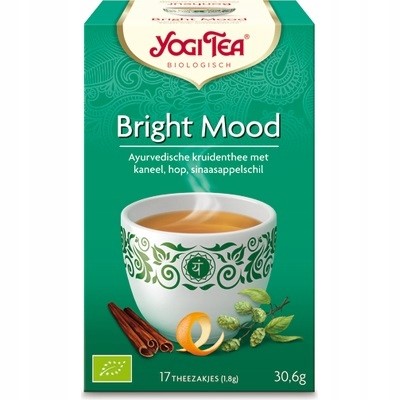 YOGI TEA Bright Mood herbata dobry nastrój BIO 17