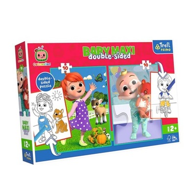 PUZZLE 2X10 BABY MAXI COCOMELON PRZYJACIELE 43008