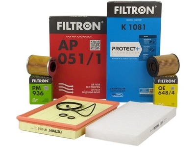 FILTRON JUEGO DE FILTROS OPEL CORSA C 1.7 DI DTI  