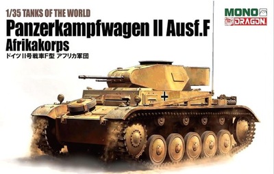 Panzerkampfwagen II Ausf. F 1:35 Dragon MD-002