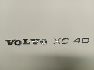 VOLVO XC40 T5 EH EMBLEMA INSIGNIA INSCRIPCIÓN  